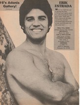 Erik Estrada Grant Wilson magazine pinup clipping Teen Machine shirtless 16 mag - £3.93 GBP