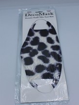 Adult Reusable Face Mask - Flexible Fabric - One Size - Snow Leopard - $7.69