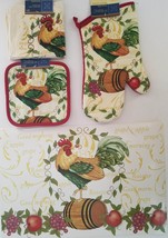Kitchen Linen &amp; Placemats Good Morning Rooster Theme, Select: Items - $6.52+