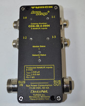 Turck Sensor Controller Bus Stop 4 NAMUR Inputs. DeviceNet Model# CDN-IM... - $152.72