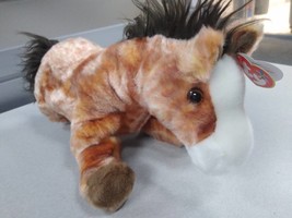 Ty Beanie Buddies' Oats the Brown and White Horse (from the beanie babies/buddie - £18.18 GBP