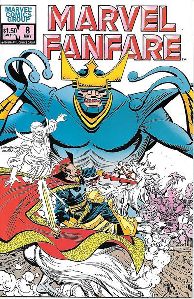Primary image for Marvel Fanfare Comic Book #8 Marvel Comics 1983 NEAR MINT NEW UNREAD