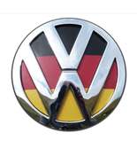 VW Volkswagen T5 &amp; T6 Transporter Van German Flag Colours REAR Badge Ins... - £12.57 GBP