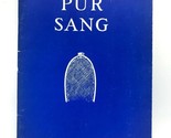 Pur Sang American Bugatti Club Publication 1977 Vol 18 # 1 - $15.63