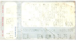 Vintage Lollapalooza Beastie Boys Ticket Stub July 28 1994 Barrie Ontario - £43.48 GBP