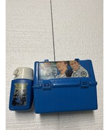 Vtg 1977 CHIPs PLASTIC LUNCHBOX  W/ MATCHING THERMOS Missing Handle Chip... - $244.47 CAD