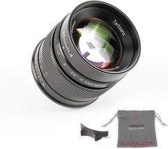 7Artisans 55Mm F1.4 Aps-C Manual Fixed Mirrorless Camera Lens For Canon Eos-M - $135.52