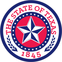 12 Pack State Of Texas 1845 Seal Lone Star Circle American Bumper Stickers - £18.38 GBP