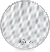 AXESS SPBT1042 Mono Wireless Bluetooth Cone Speaker with Pairing, White - £31.63 GBP