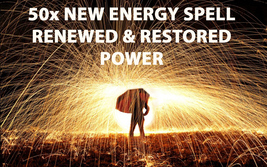 1,000,000X COVEN CAST NEW ENERGY RENEWAL RESTORED EMPOWERED ENERGY HIGH MAGICK  image 2