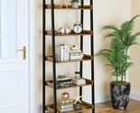 Astarth Ladder Shelf: 5 Tier Bookshelves With Open Shelves For Storage, ... - $168.93