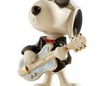 Lenox Peanuts Rockin Elvis Snoopy Figurine Cool Guitar Sunglasses Beagle... - $260.00