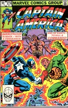 Marvel Comic - Captain America Comic Book #274 - 1982 VERY FINE - £4.48 GBP