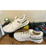 NEW On Cloudrunner Running Shoe, Men’s 13.0 - White/Brown/Green - $2,819.68 MXN