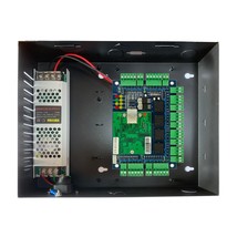 4 Door 4 Reader TCP/IP RFID Board Panel Access Control Metal case 12V 10A Power - £123.03 GBP