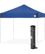 E-Z UP Pyramid Instant Shelter Canopy, 10&#39; x 10&#39; with Wide-Trax Roller B... - £202.22 GBP