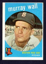 Boston Red Sox Murray Wall 1959 Topps Baseball Card #42 nr mt - £5.28 GBP