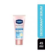 VASELINE GLUTAGLOW Ampoule BRIGHT & Dry Serum Deodorant 45ml NEW - $17.57