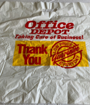 Office Depot taking care of business graphics vintage store purchase pla... - $19.75