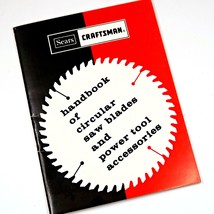 1981 Sears Craftsman Handbook, Circular Saw Blades &amp; Tools Guide, Epheme... - $19.70