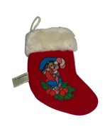 An American Tail Fievel 7&quot; Christmas Stocking 1986 McDonalds Sears Vintage - $92.91 MXN