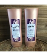 2 Bottles Suave Collagen Infusion Thickening Conditioner For Fine Flat H... - £18.61 GBP