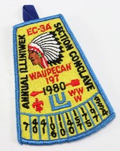 Vtg 1980 Waupecan 197 Annual Illiniwek OA Order Arrow WWW Boy Scout Camp... - $10.52