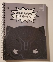 Black Panther Wakanda Forever Notebook Very Durable High Quality Perforated -NEW - £6.20 GBP