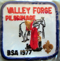 Boy Scouts - 1977 Valley Forge Pilgrimage patch - $9.18