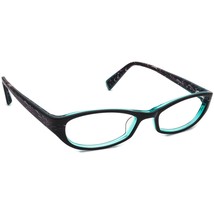 Prodesign Denmark Eyeglasses 1672 C.6022 Black on Teal Frame Japan 50[]16 130 - £64.33 GBP