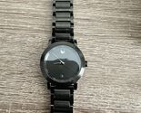 Movado Sapphire Black Dial Men's Watch 0607179 - $950.00