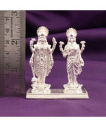 BIS HALLMARKED 925 Silver Antique Lakshmi Narayana Idol - pure silver gi... - $4,732.70 MXN+