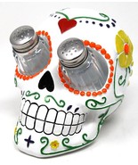 Sugar Skull Salt &amp; Pepper Set - 7&quot; - $31.78