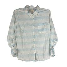 Faded Glory XXL 20 Blue Fair Button Up Shirt Long Sleeve - £10.95 GBP