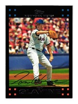 2007 Topps Baseball Card Collector Tom Glavine 410 New York Mets - £2.38 GBP