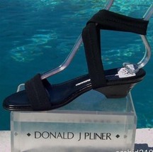 Donald Pliner Couture Kogi Gator Leather Sandal Shoe New 5 Mesh Ankle Wr... - £71.94 GBP