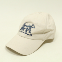 Lost River Gorge New Hampshire Tan Cotton Adjustable Baseball Cap Hat - £10.13 GBP