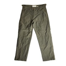 Levi&#39;s Workday Pants Green Chino Cargo Pocket Pants Size 36 x 34 00653-5601 2002 - £47.44 GBP