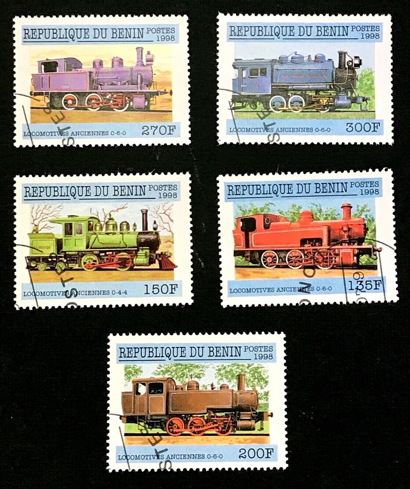 Primary image for Greece #1719-23 Steam Locomotives - short set of 5 - CTO