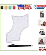 2-Piece Hair, Beard &amp; Mustache Shaping Tool - Eliminate Grooming Mistakes - $26.56 CAD