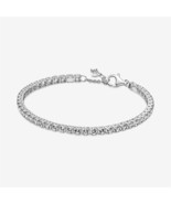 Sparkling Tennis Bracelet,Fits Pandora charms - $28.70 CAD