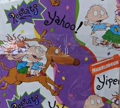 Vintage American Greetings Gift Wrap Paper 90s Rugrats Nickelodeon A36 - £10.11 GBP
