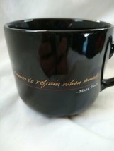Benson &amp; Hedges Signature Collection Mark Twain Coffee Mug 3 1/4&quot; 12 oz Ex - £5.41 GBP