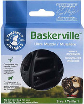 Company of Animals Baskerville Ultra Dog Muzzle - Safe &amp; Flexible Restraint with - £12.42 GBP+