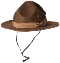 Jacobson Hat Company Men&#39;s Wool Felt Mountie, Brown, Adult Large - £33.56 GBP