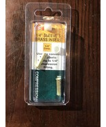 508 760-4 Sleeve/Ins 1/4&quot;, Ldr Industries, EACH, CD, Carded. Brass. - $164.41 MXN