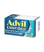 Advil Liquid Gels Pain Reliever 80 Liquid Filled Capsules - Exp 2026+ - $17.58 CAD