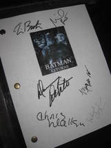 Batman Returns Signed Film Movie Screenplay Script X6 Autograph Tim Burton Micha - £15.97 GBP