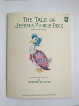The Tale Of Jemima Puddle Duck Beatrix Potter Cross Stitch Pattern Booklet 1991 - £22.40 GBP