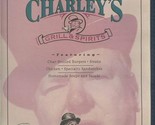 Charley&#39;s Grill &amp; Spirits Menu Spokane Washington 1990&#39;s - $17.82